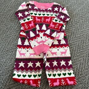 Hatley NWT Pink Christmas Pajamas - Size 6
